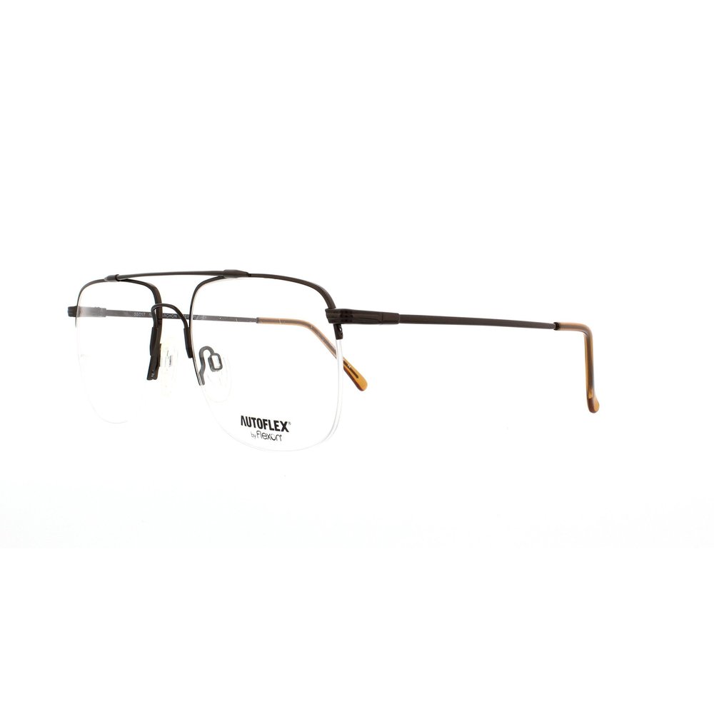 NEW Flexon Autoflex 17 230 Steel Grey Eyeglasses 55/17/140 with Flexon Case